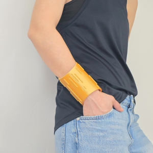 Alternative view of Vectra- Brățară aurie imprimată 3D