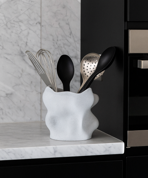 Nuvia - Vază decorativă marble imprimată 3D - imagine 10