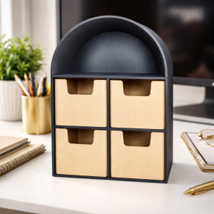 Tessa - Organizator cu 4 sertare imprimat 3D