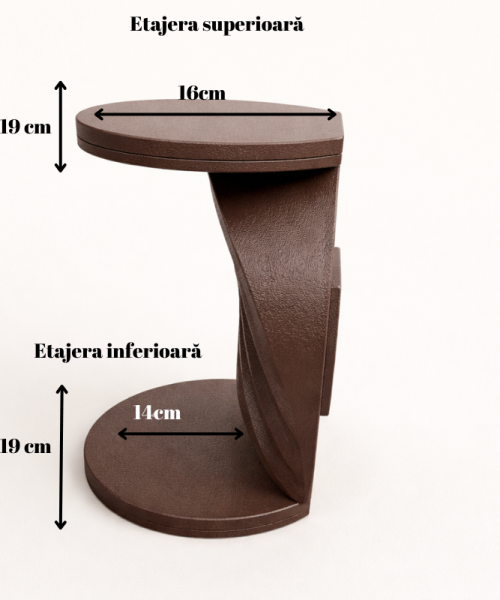 Alternative view of Vibe - Etajera cu Doua Niveluri 3D