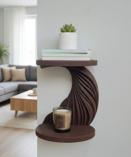 Vibe - Etajera cu Doua Niveluri 3D - imagine 4