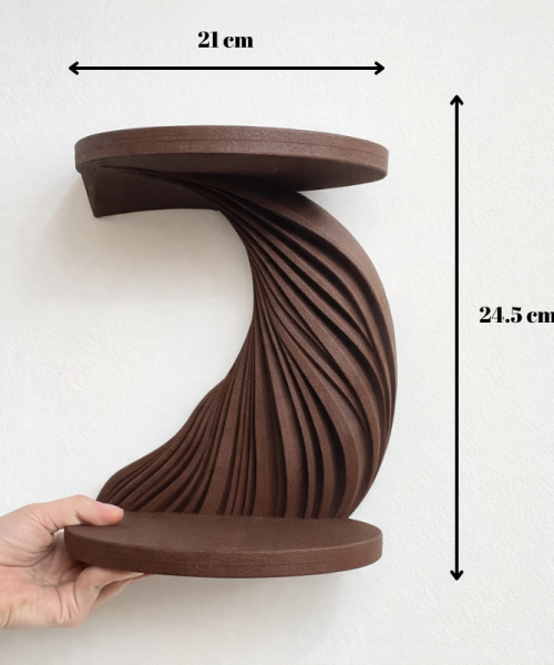 Vibe - Etajera cu Doua Niveluri 3D