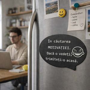 Alternative view of Magnet Frigider 3D - Motivație Pierdută