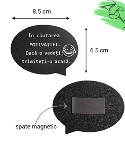 Magnet Frigider 3D - Motivație Pierdută - imagine 4