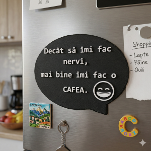 Alternative view of Magnet Frigider 3D - Mai bine o Cafea