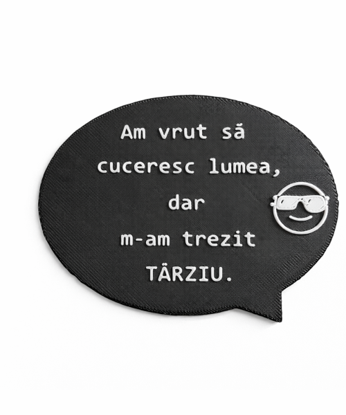 Magnet Frigider 3D - Cuceritorul Întârziat