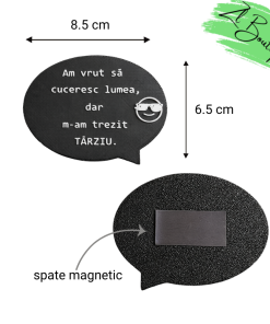 Magnet Frigider 3D - Cuceritorul Întârziat - imagine 4
