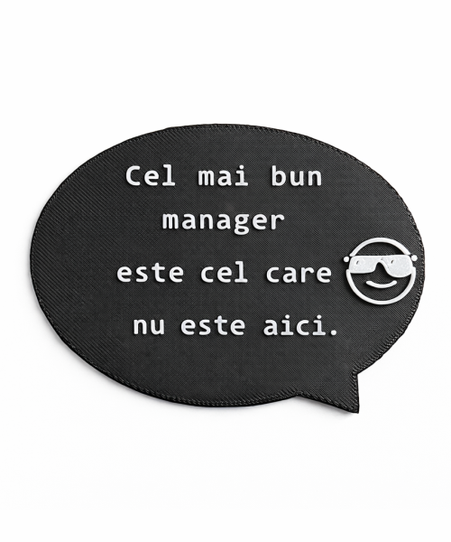 Magnet Frigider 3D - Managerul Absent