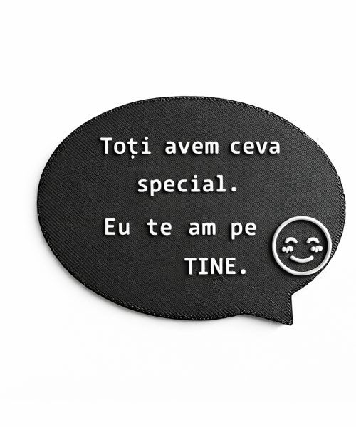 Magnet Frigider 3D - Ești Tu