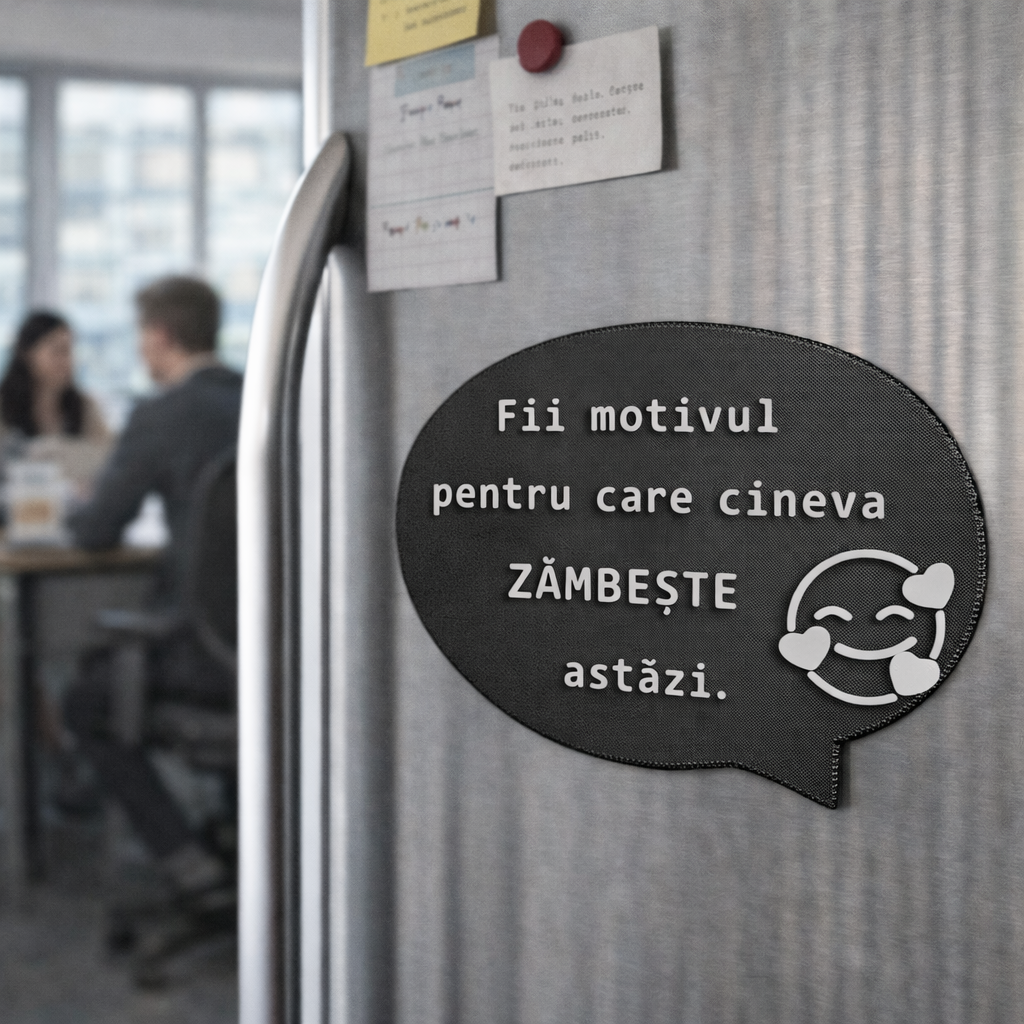 Magnet Frigider 3D - Zâmbet - imagine 2