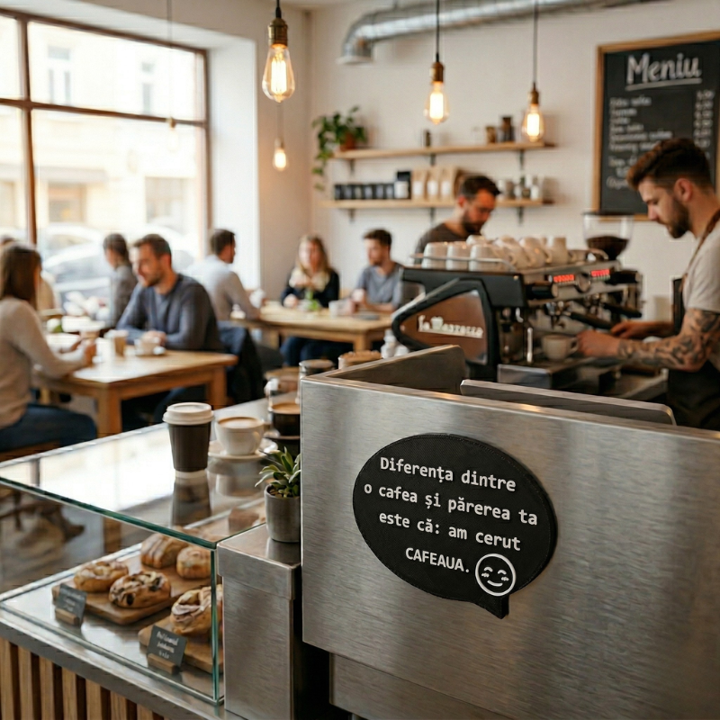 Magnet Frigider - Cafea vs. Păreri - imagine 3