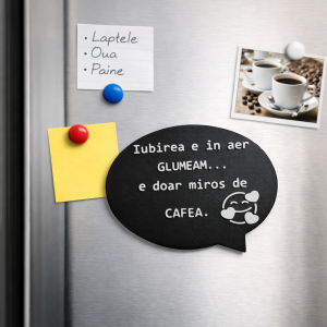 Alternative view of Magnet Frigider 3D - Iubire și Cafea