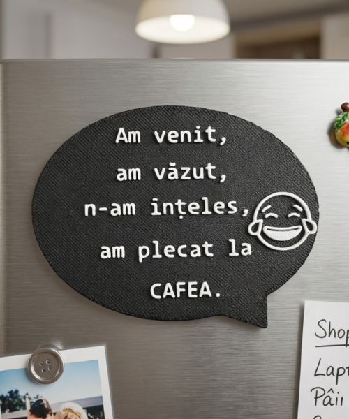 Alternative view of Magnet Frigider 3D - Evadare la Cafea
