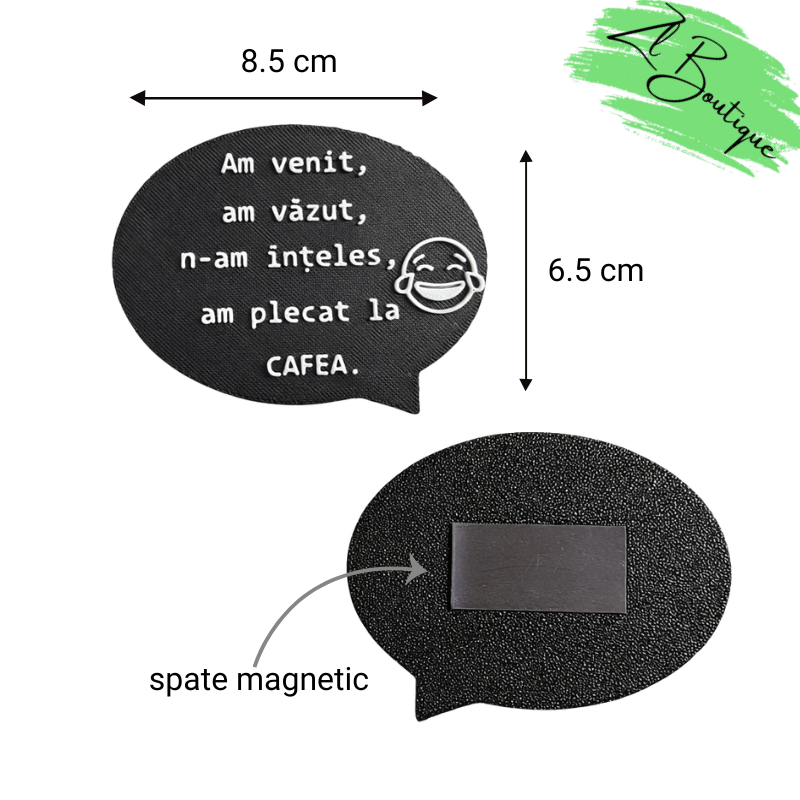 Magnet Frigider 3D - Evadare la Cafea - imagine 3