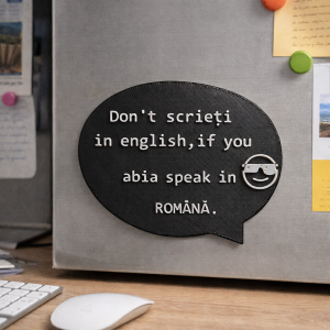 Alternative view of Magnet Frigider 3D - Romgleza