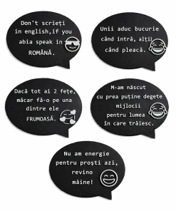 Set 5 Magneți Frigider – Sarcasm