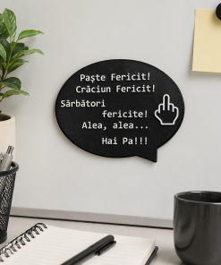Alternative view of Magnet Frigider 3D - Sărbători Fericite!