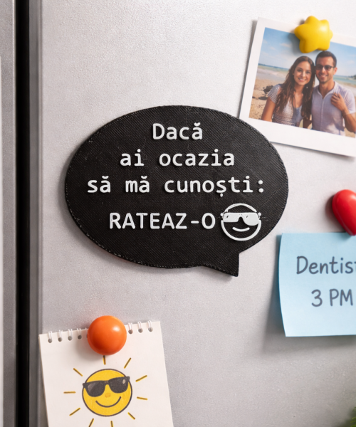 Alternative view of Magnet Frigider 3D - Rateaz-o