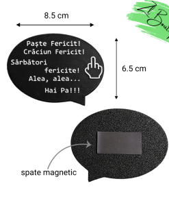 Magnet Frigider 3D - Sărbători Fericite! - imagine 3