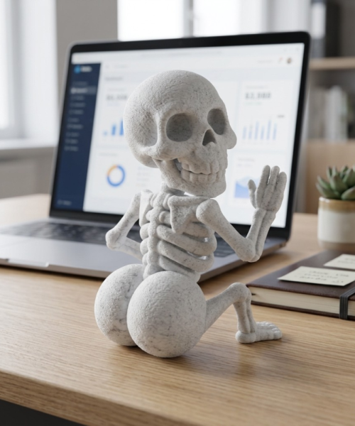Etern - statuetă decorativă, imprimată 3D, luminițe cadou - imagine 4
