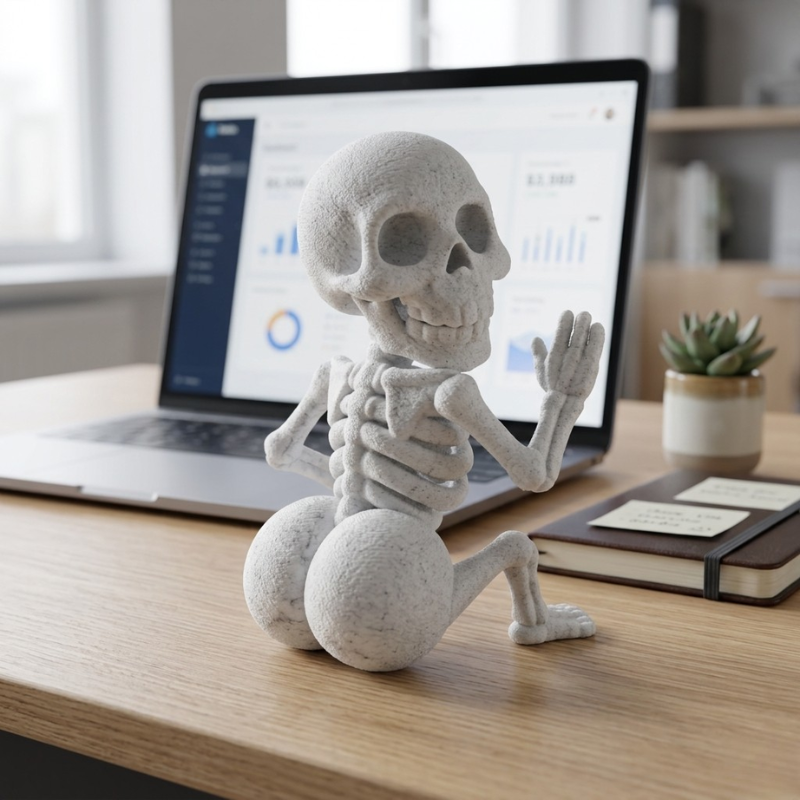 Etern - statuetă decorativă, imprimată 3D, luminițe cadou - imagine 4