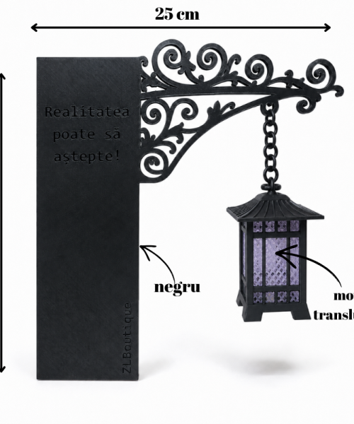 Libro - felinar decorativ pentru bibliotecă - imagine 6