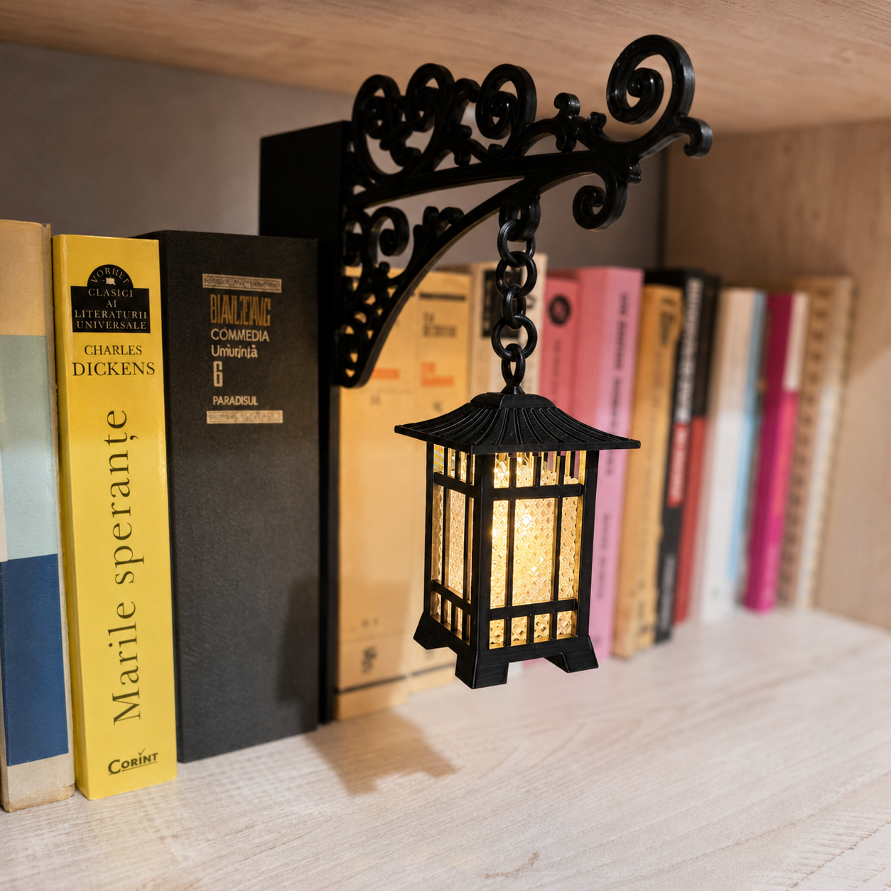 Libro - felinar decorativ pentru bibliotecă - imagine 2