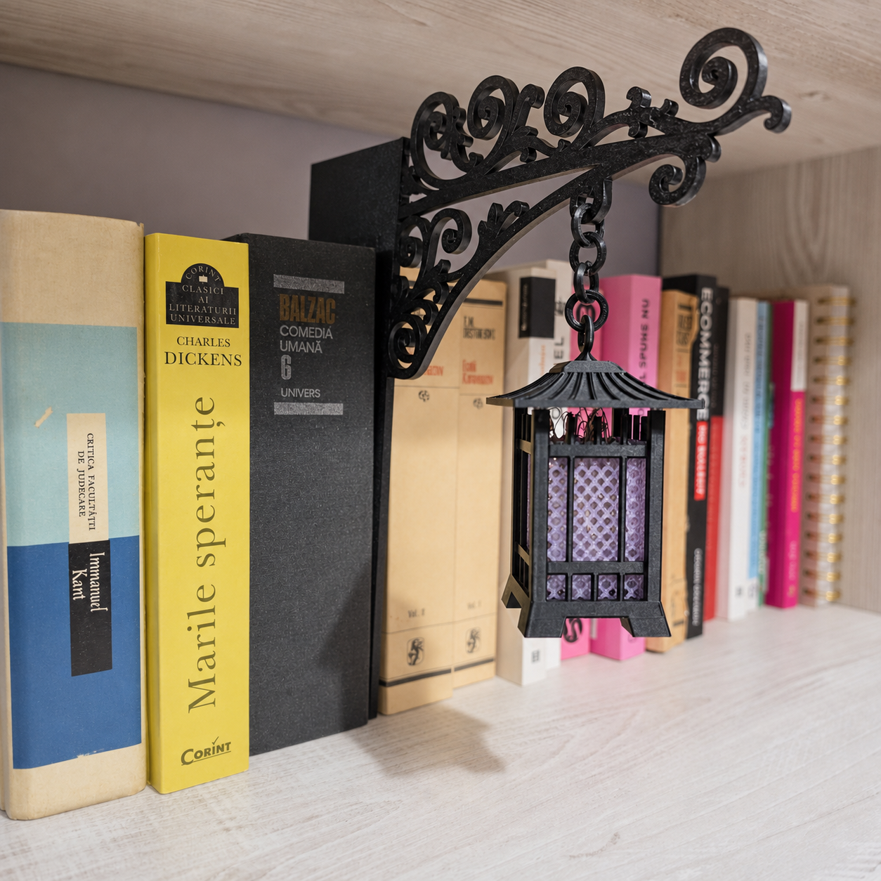 Libro - felinar decorativ pentru bibliotecă - imagine 5