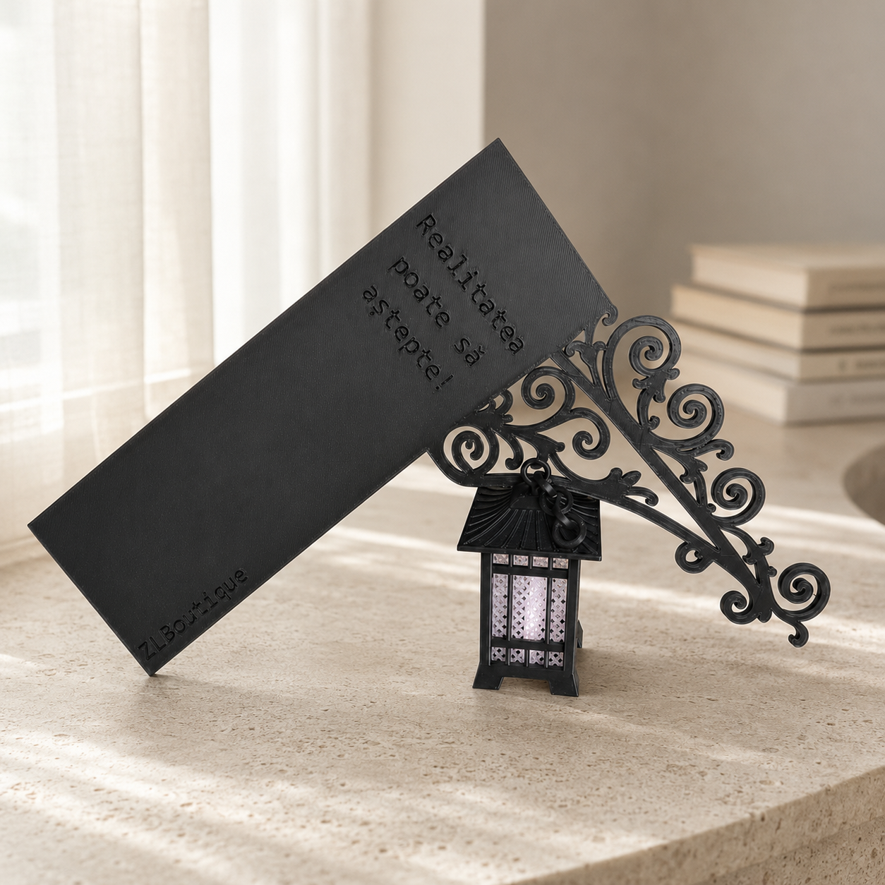 Libro - felinar decorativ pentru bibliotecă - imagine 8