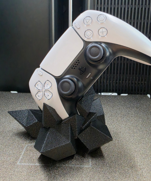 Rift – Suport controller negru, imprimat 3D - imagine 4