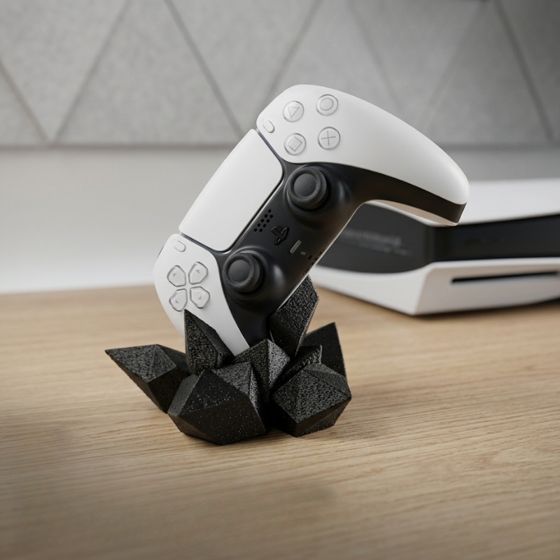 Rift – Suport controller negru, imprimat 3D - imagine 5