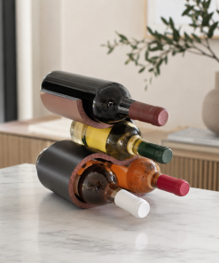 Cava – suport pentru 4 sticle de vin, imprimat 3D