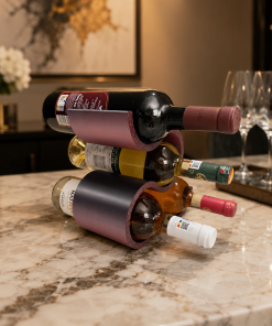 Cava – suport pentru 4 sticle de vin, imprimat 3D