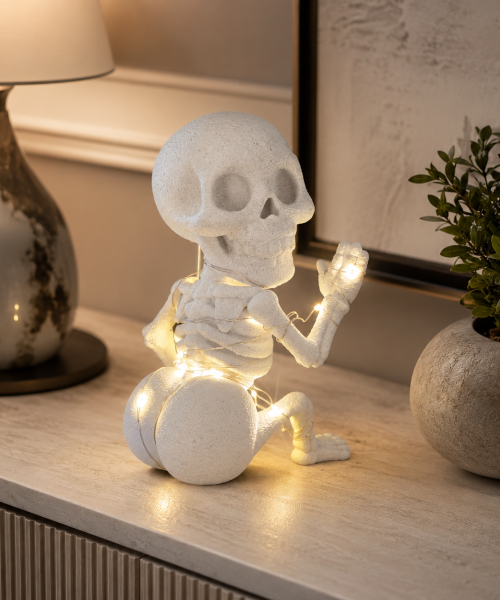 Etern - statuetă decorativă, imprimată 3D, luminițe cadou - imagine 7
