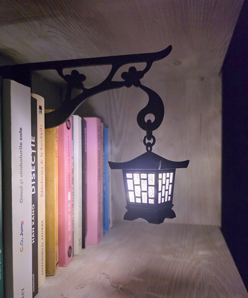 Alternative view of Ronin - Felinar decorativ pentru bibliotecă