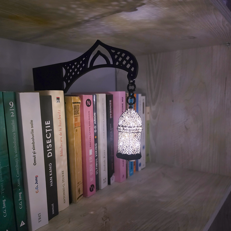 Miraj - Felinar decorativ pentru bibliotecă - imagine 6
