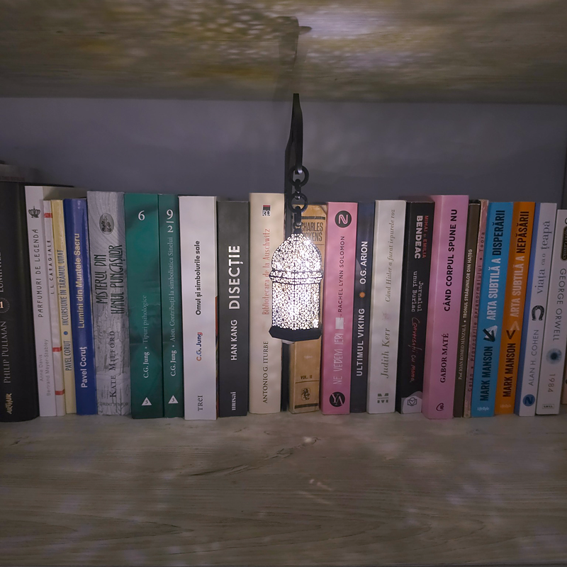 Miraj - Felinar decorativ pentru bibliotecă - imagine 4