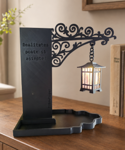 Alternative view of Lumen – Felinar decorativ cu tavă imprimat 3D