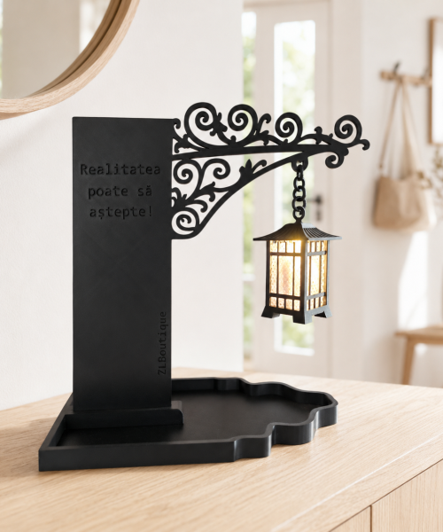 Lumen – Felinar decorativ cu tavă imprimat 3D