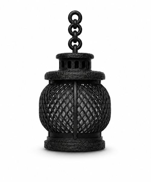 Nox negru - felinar fără suport ornamental