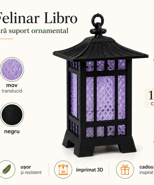 Libro - felinar fără suport ornamental