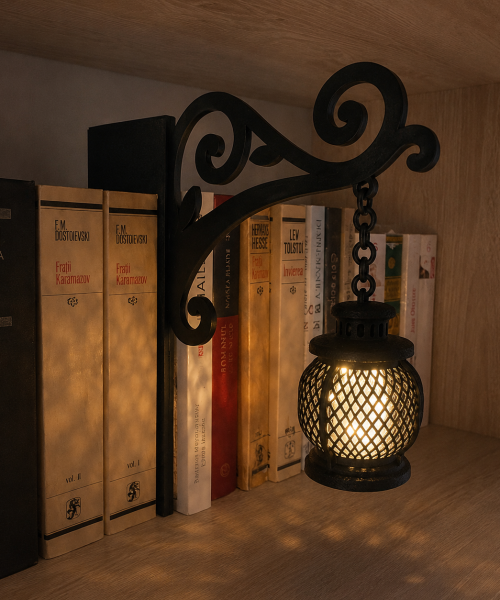 Nox - Felinar decorativ pentru bibliotecă - imagine 3