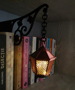 Retro - Felinar decorativ pentru bibliotecă - imagine 5