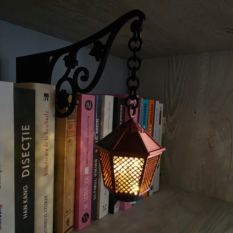 Retro - Felinar decorativ pentru bibliotecă - imagine 5