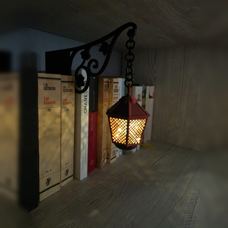 Retro - Felinar decorativ pentru bibliotecă - imagine 7