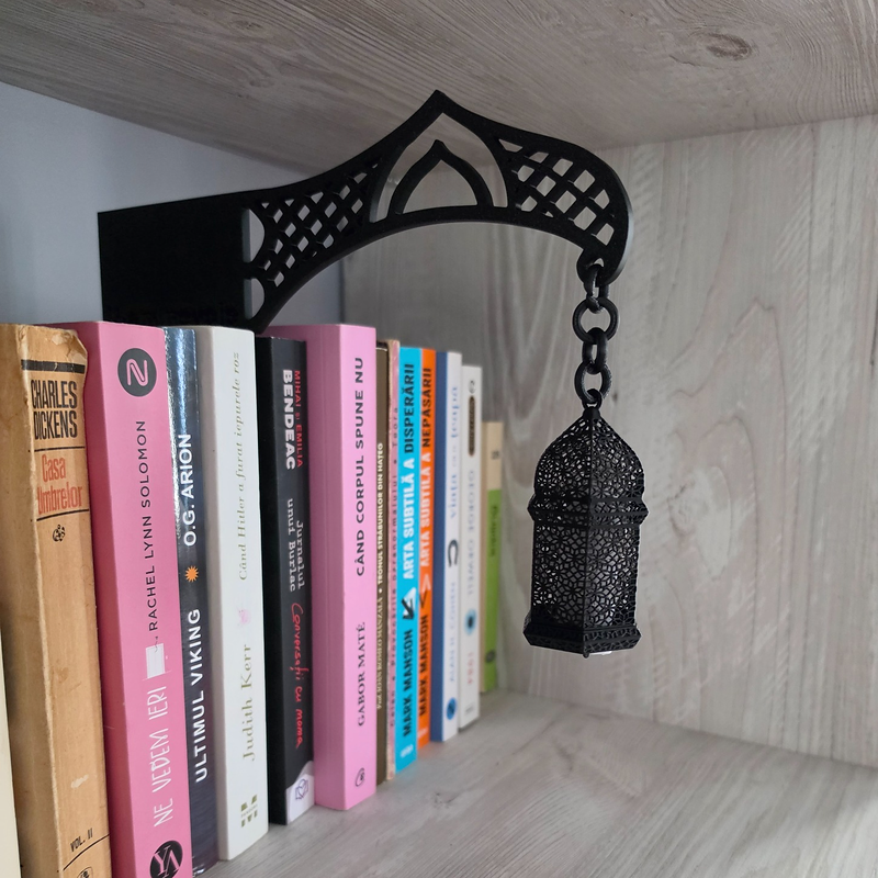 Miraj - Felinar decorativ pentru bibliotecă - imagine 3