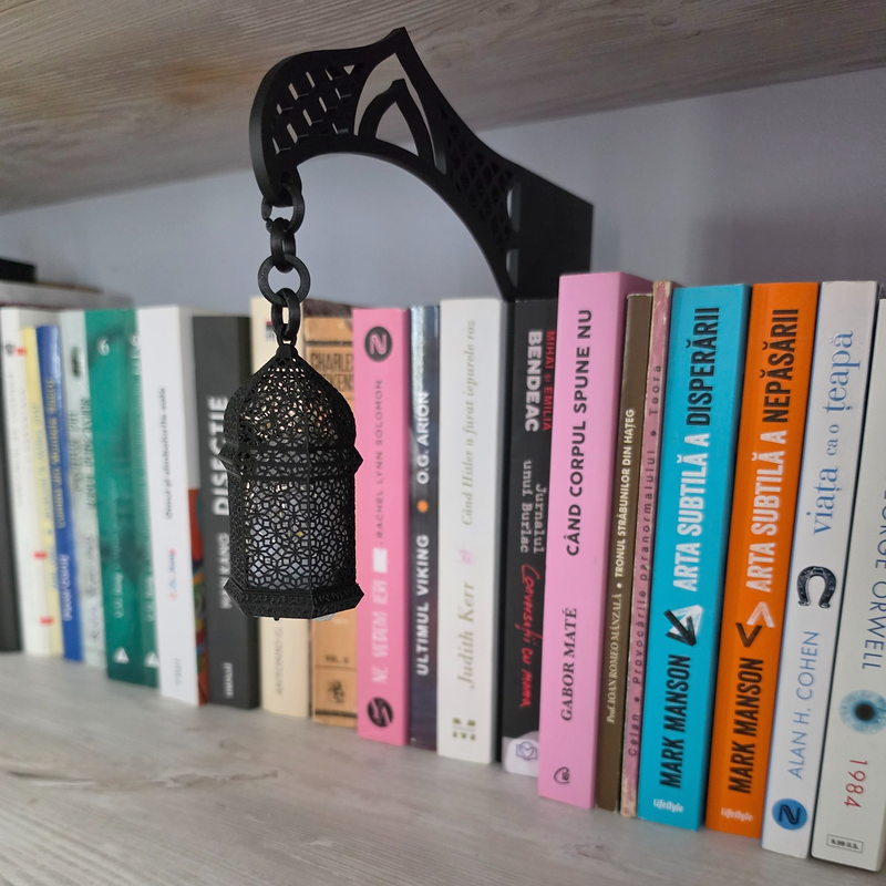 Miraj - Felinar decorativ pentru bibliotecă