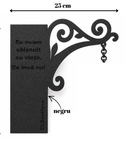 Viața - suport ornamental fără felinar