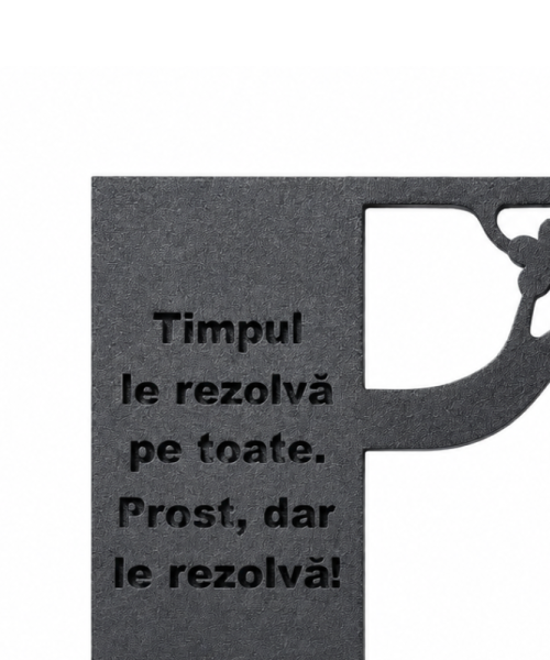 Alternative view of Timpul - suport ornamental fără felinar