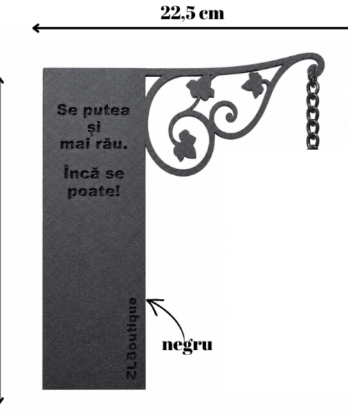 Rău - suport ornamental fără felinar